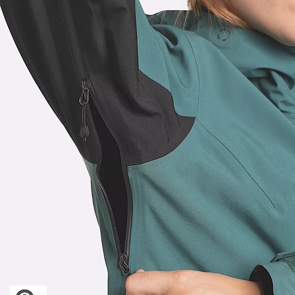 ⛷️ NWT Eddie Bauer BC Fineline Ski Snow Jacket Shell Small - Picture 4 of 11